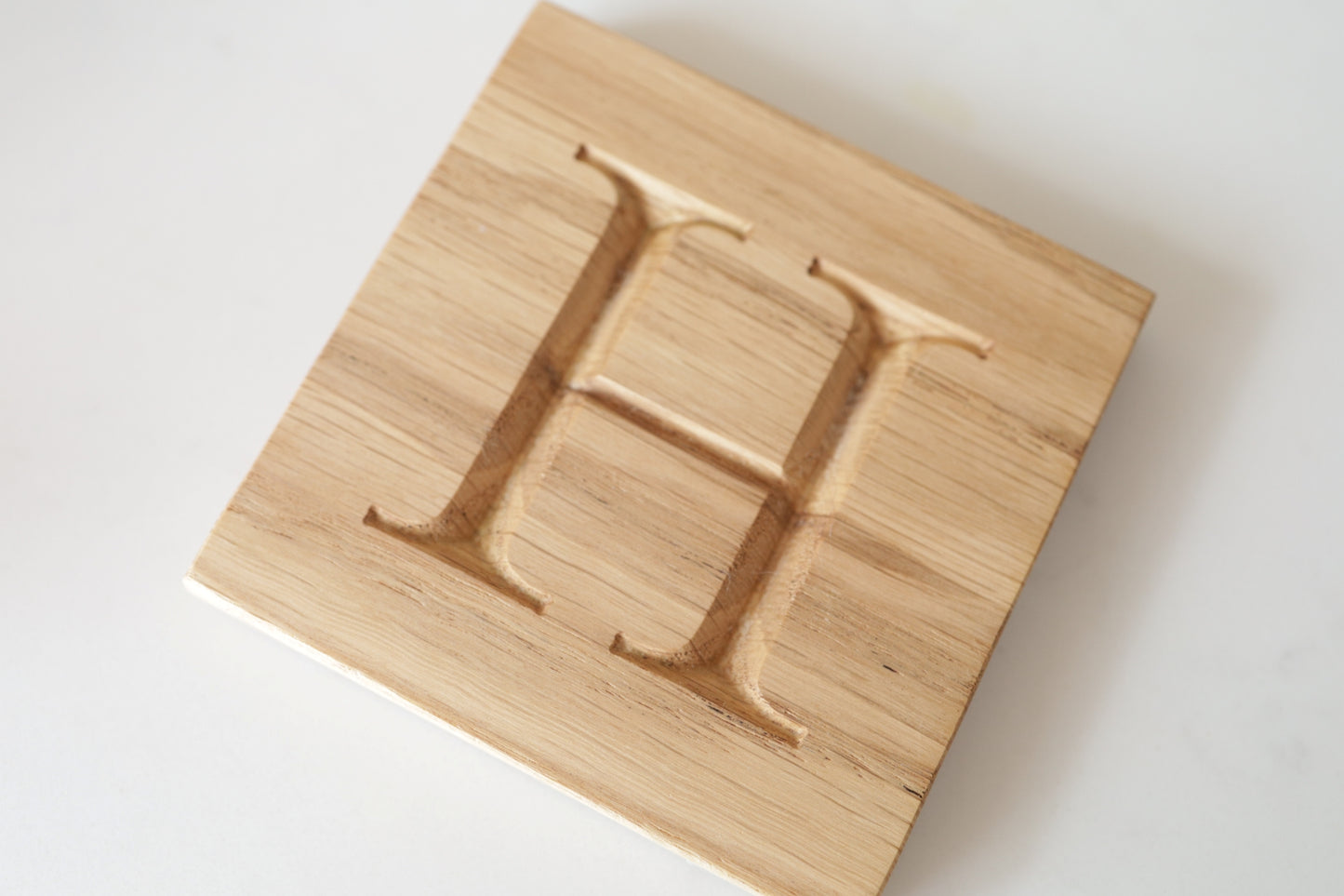 Alphabet coaster