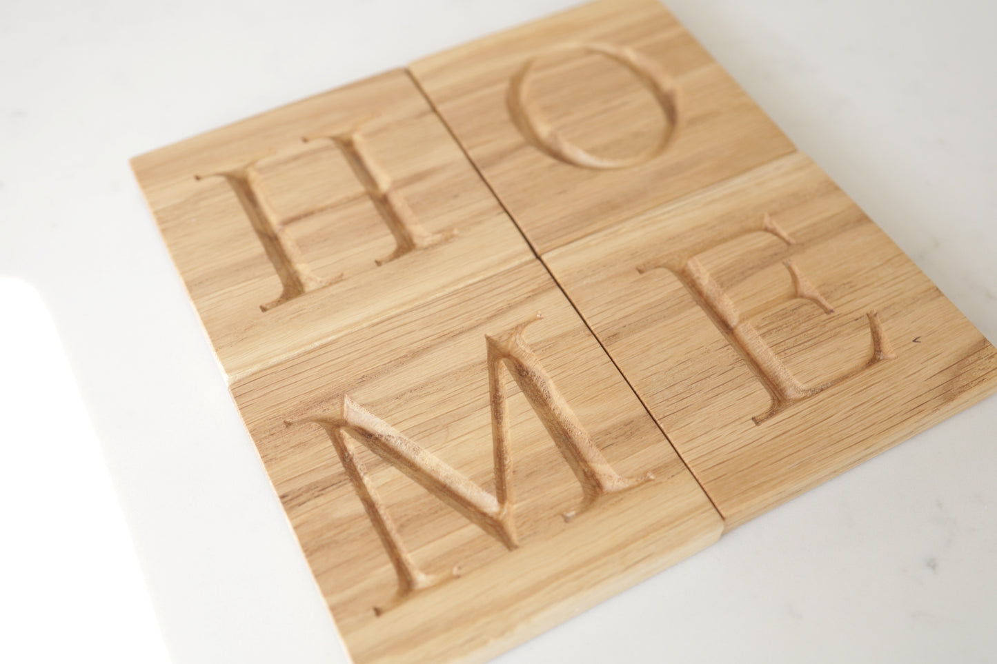 Alphabet coaster