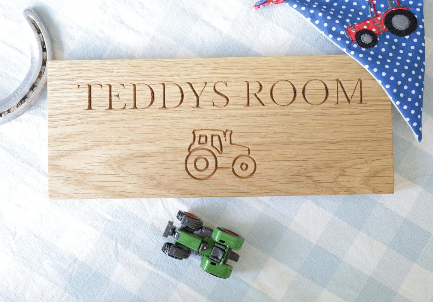Children’s Tractor Door Sign