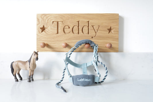 Children’s peg rail